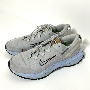 Nike Crater Remixa Sustainable Sneakers Grey Fog Chambray Blue Size 9